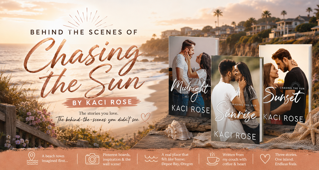 Behind the Scenes of Chasing The Sun by Kaci Rose