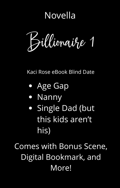 Billionaire 1 Romance Novella Blind Date Book