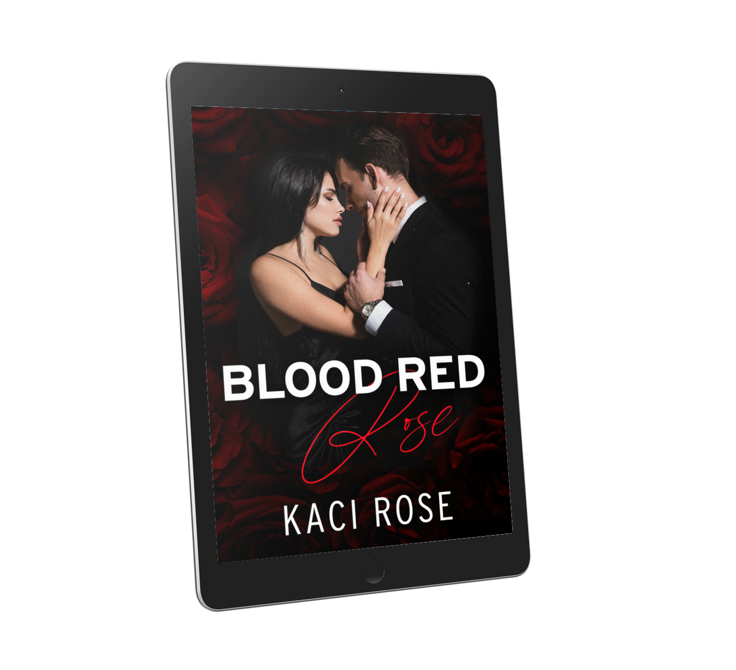 Blood Red Rose Tilted Tablet