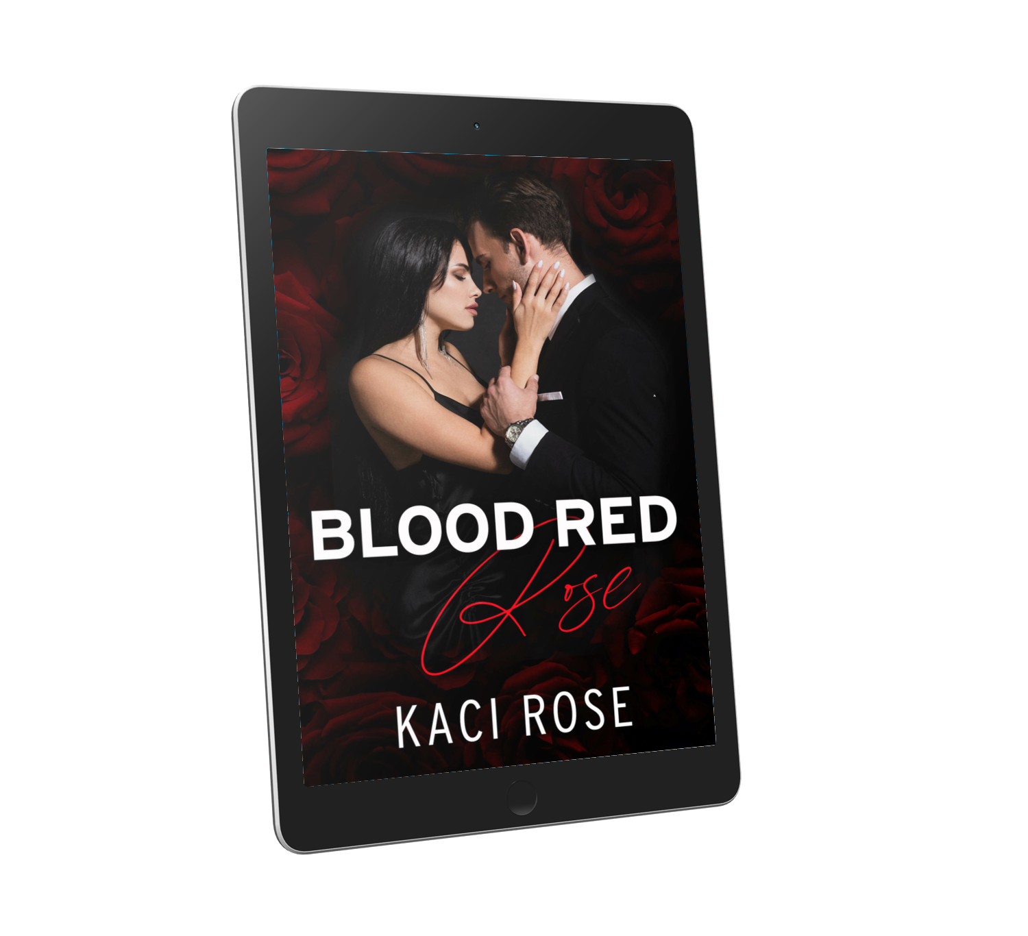 Blood Red Rose Tilted Tablet