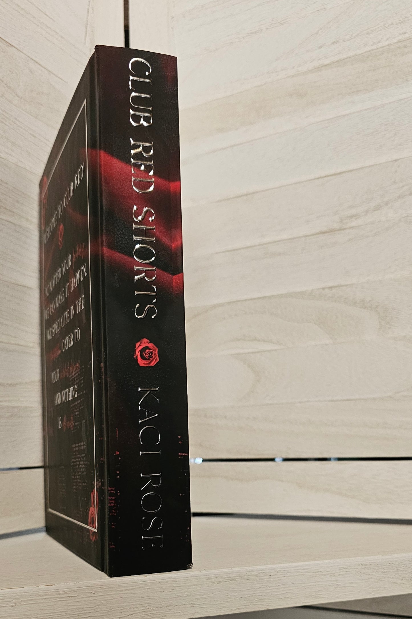 Club Red Shorts Special Edition Spine