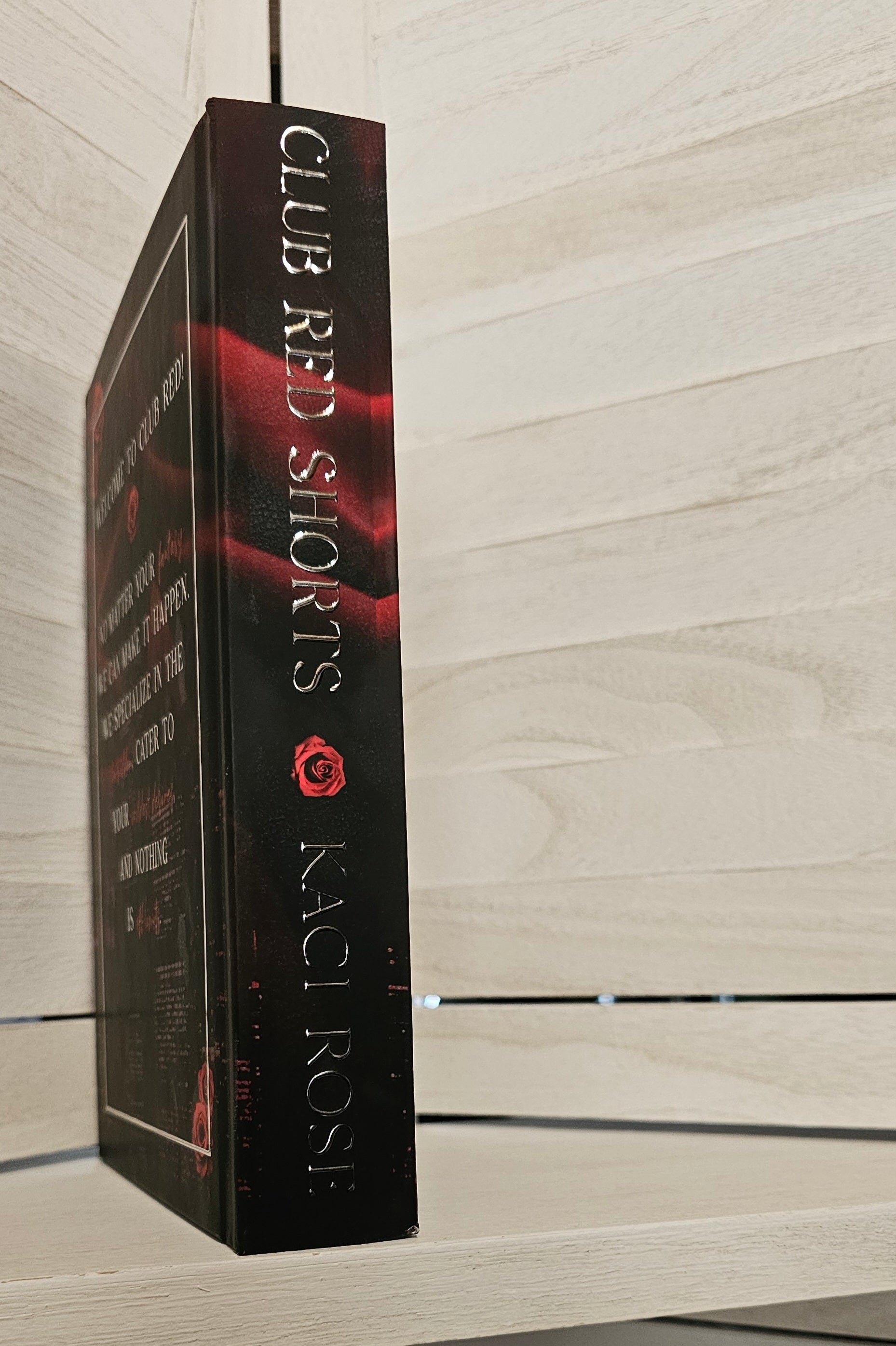Club Red Shorts Special Edition Spine
