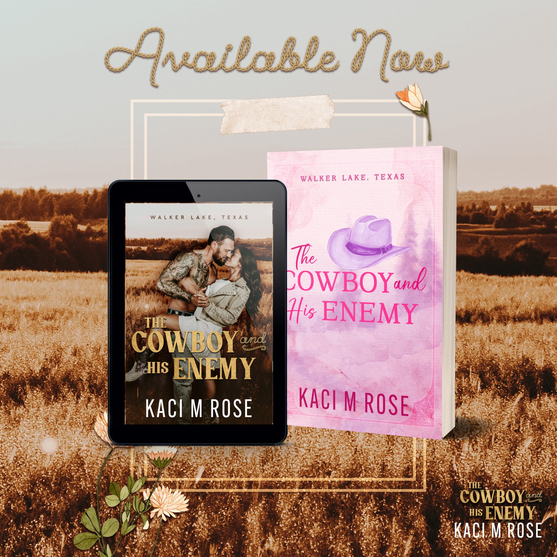 The Cowboy and His Enemy Available Now