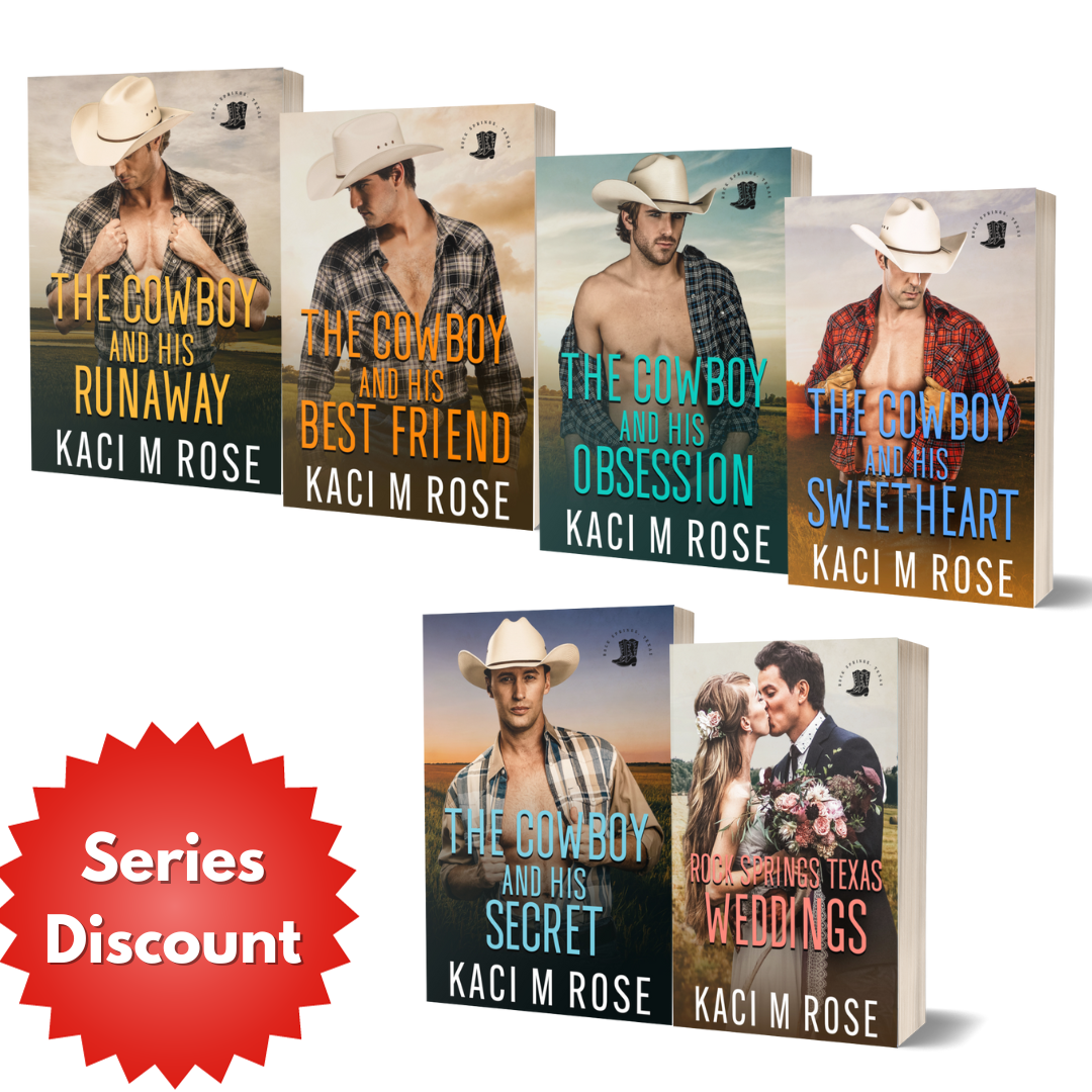 Cowboy Romance Bundle Six Book Series Discount Paperback Kaci M Rose