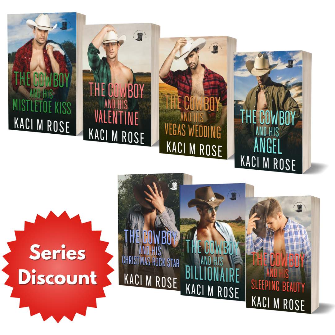 Cowboy Romance Paperback Seven Book Bundle Kaci M Rose