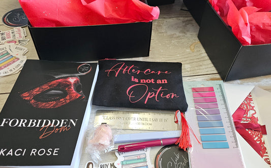 Forbidden Dom PR Book Box