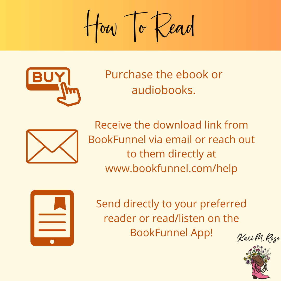 How To Read BookFunnel Ebook Audiobook Cowboy Romance Kaci M Rose