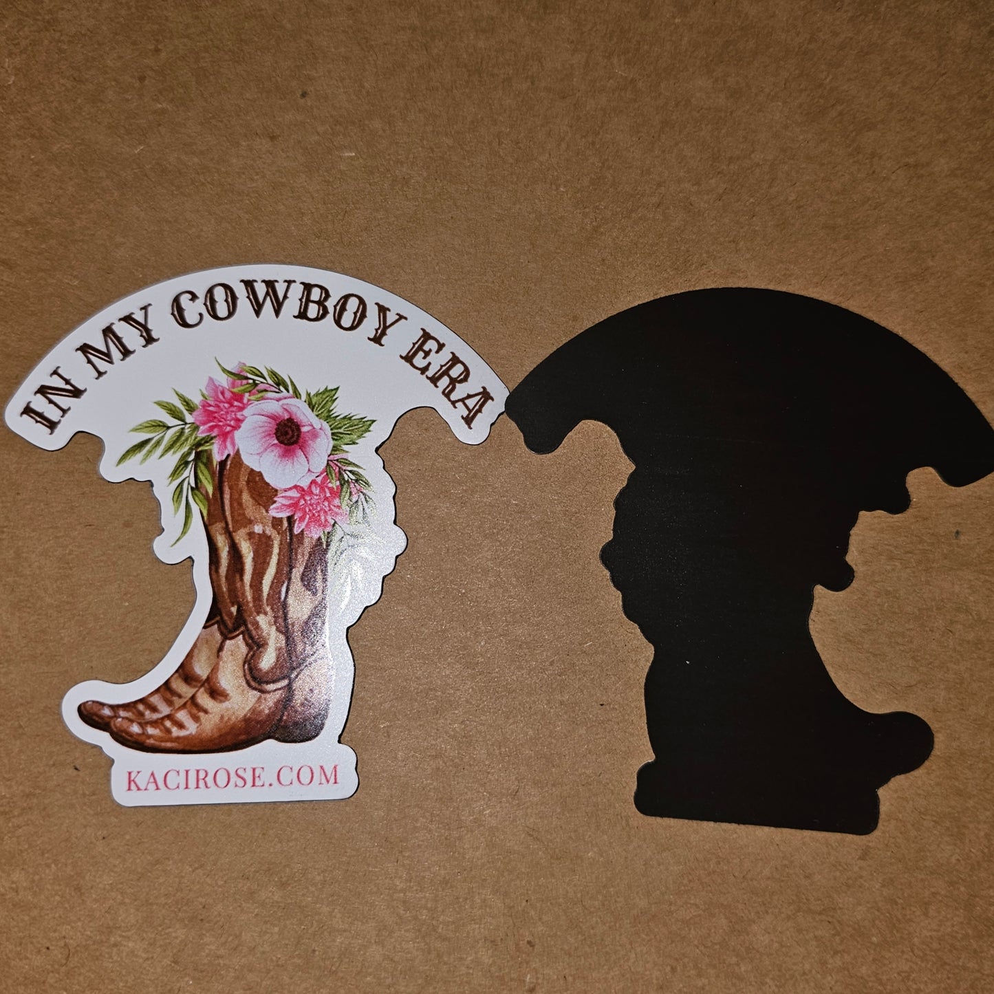 In My Cowboy Romance Era Die Cut Magnet Kaci M Rose