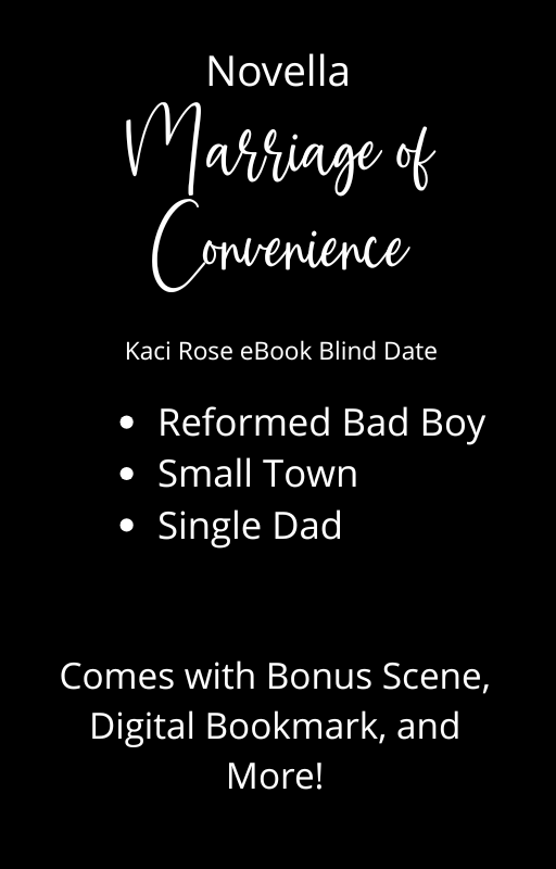 Marriage Of Convenience Novella Blind Date Book