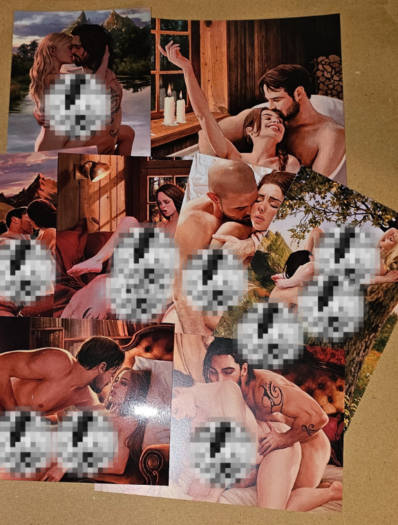 Mountain Men of Whiskey River NSFW Art Set