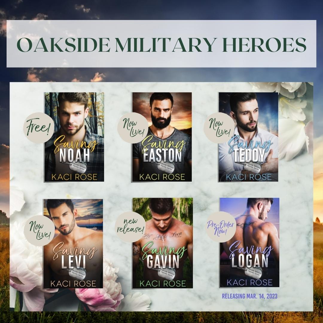 Oakside Military Heroes Bundle - 8 Signed Paperbacks