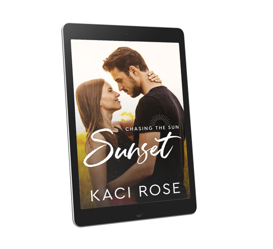 Sunset Tilted Tablet