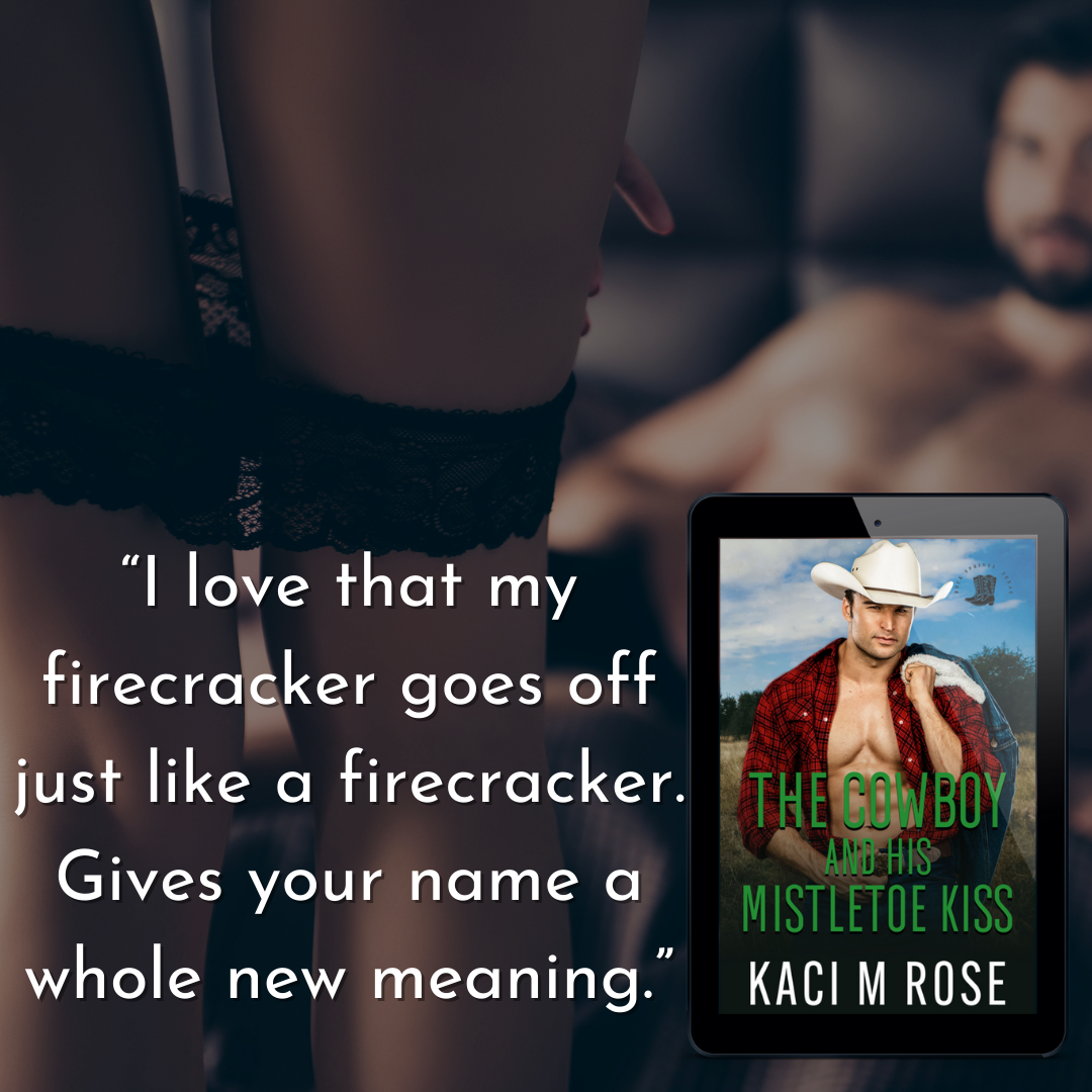 The Cowboy And His Mistletoe Kiss Romance Teaser Kaci M Rose