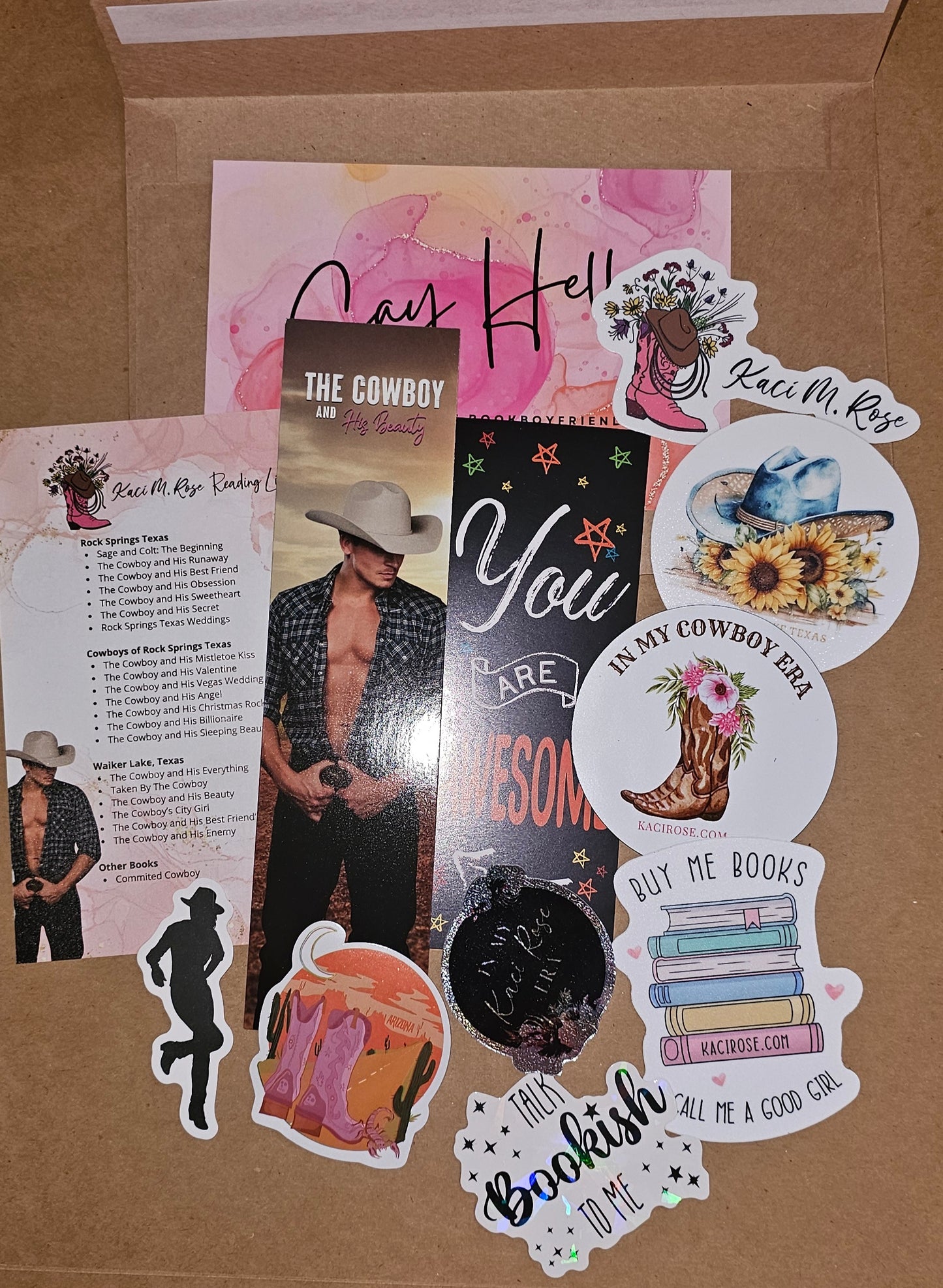 Walker-Lake-Texas-Cowboy Romance Swag Pack Kaci M Rose