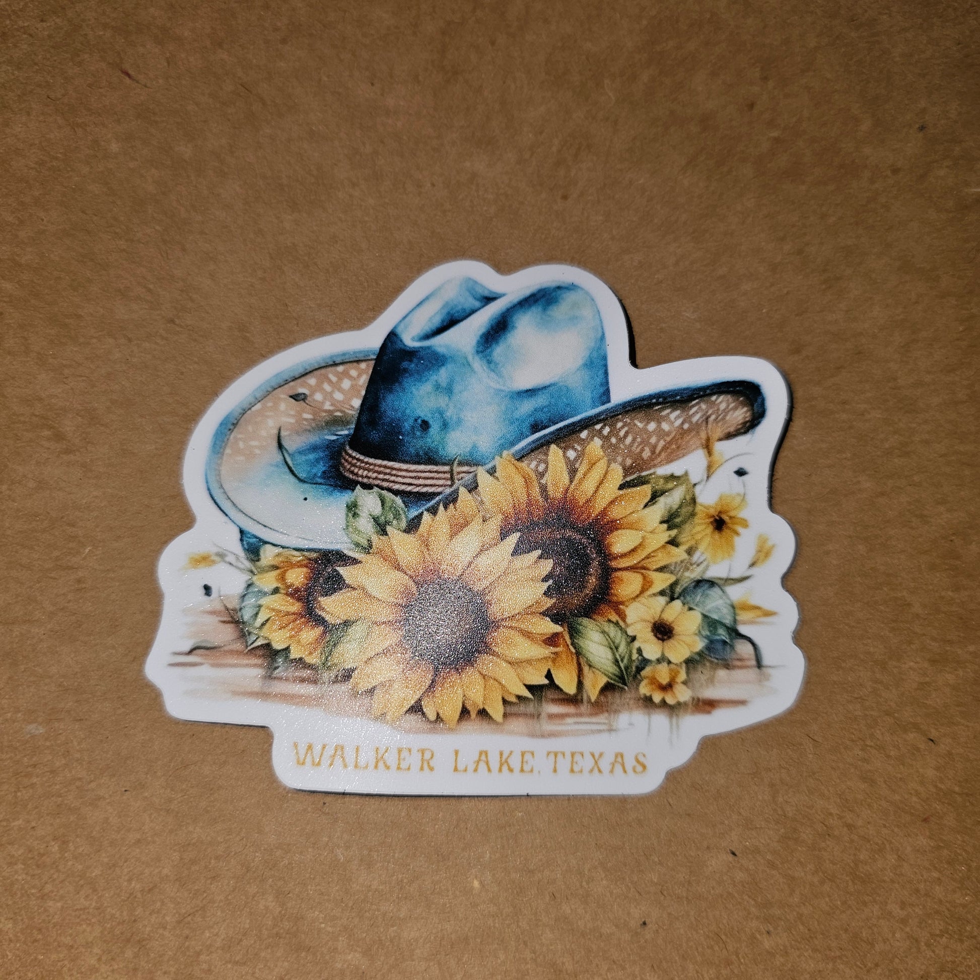 Walker Lake Texas Die Cut Cowboy Romance Sticker Kaci M Rose